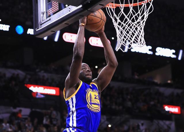 勇士告捷马刺,格林准时站出来 勇士告捷马刺,格林准时站出来